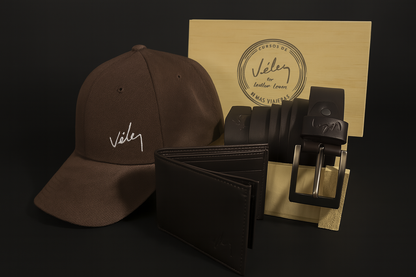 Trio VLZ Cartera + Cinturón + Gorra el regalo perfecto