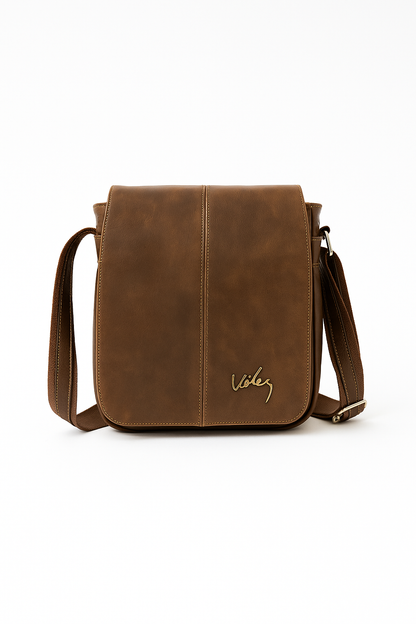 Colección Cazador VLZ – Morral + Cinto + Billetera – 100% Cuero