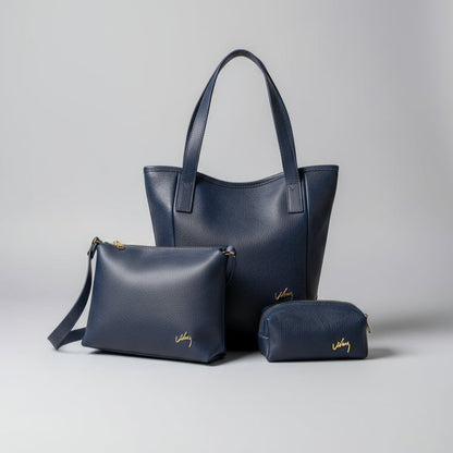 Trío de Lujo VLZ MUSA - Morral de Cuero Hecho a Mano - Pago Contra Entrega