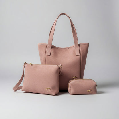 Trío de Lujo VLZ MUSA - Morral de Cuero Hecho a Mano - Pago Contra Entrega